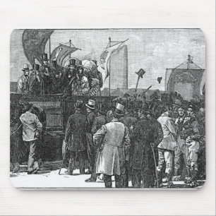 Die chartist-Demonstration auf Kennington Mousepad