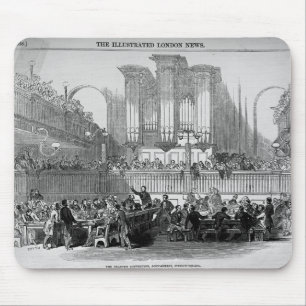 Die chartist-Versammlung an Fitzroy Quadrat Mousepad