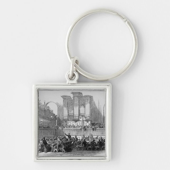 Die chartist-Versammlung an Fitzroy Quadrat Schlüsselanhänger (Vorne)