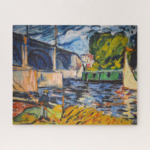 Die Chatou-Brücke Maurice de Vlaminck