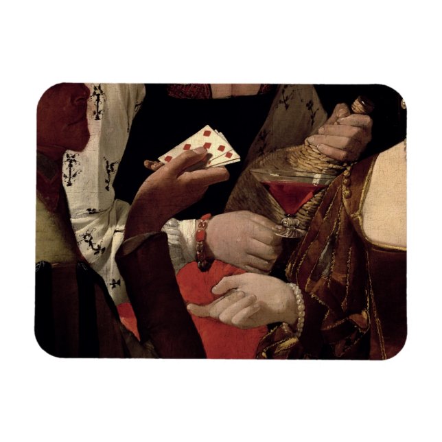 Die Cheat mit dem As der Diamanten, Details der Magnet (Horizontal)