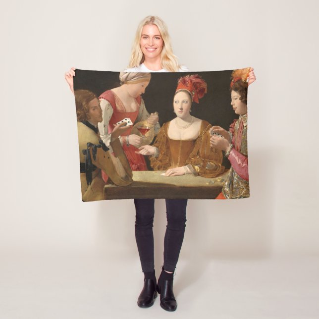 Die Cheat with the Ace of Clubs, La Tour Fleecedecke (Beispiel)