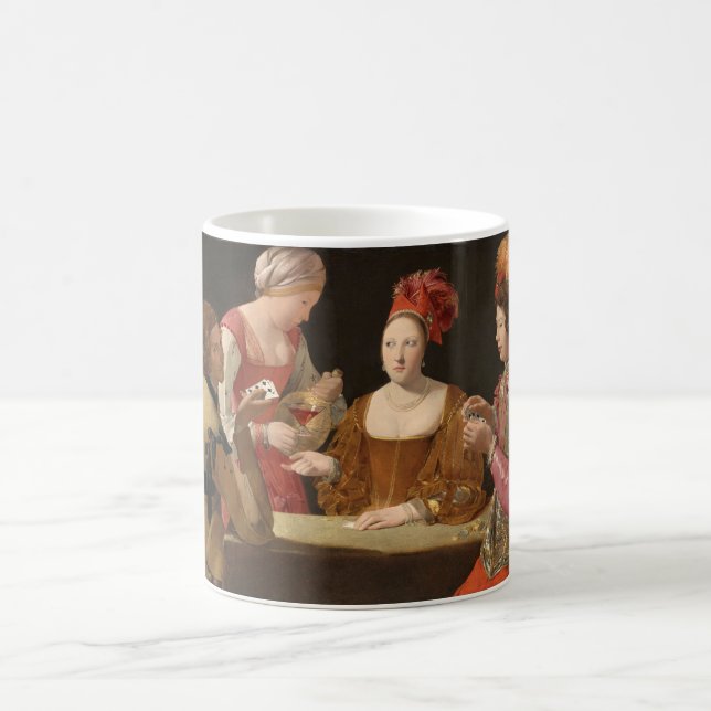 Die Cheat with the Ace of Clubs, La Tour Kaffeetasse (Mittel)