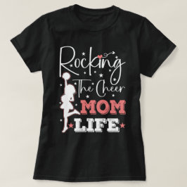 Die Cheerleader Funny Cheerleader Funny Mama rocke T-Shirt