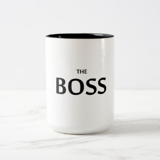 Die Chef-Tasse Zweifarbige Tasse
