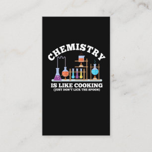 Die Chemie des naturwissenschaftlichen Chemie-Spa Visitenkarte