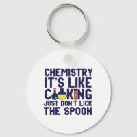 Die Chemie ist wie die Kochen einer lustigen Chemi