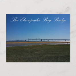 Die Chesapeake Bay Bridge Postkarte