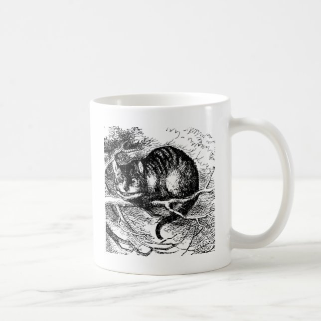 Die Cheshire-Katze Kaffeetasse (Rechts)