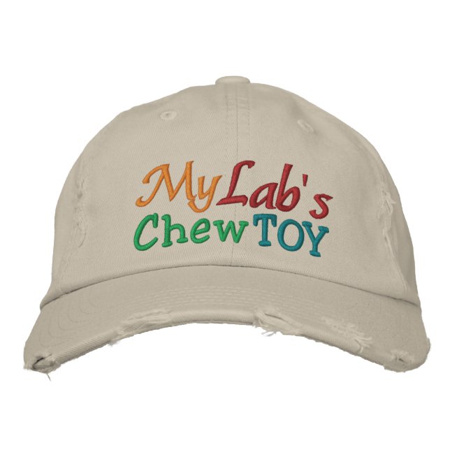 Die "Chey Toy Cap" meines Labradors durch SRF Bestickte Kappe (Vorderseite)