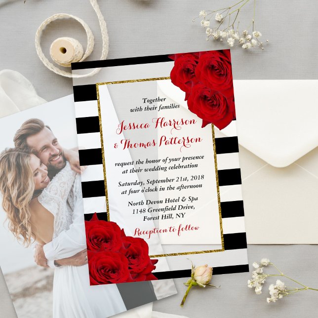 Die Chic Modern Luxe Hochzeitskollektion - Rote Ro (Von Creator hochgeladen)