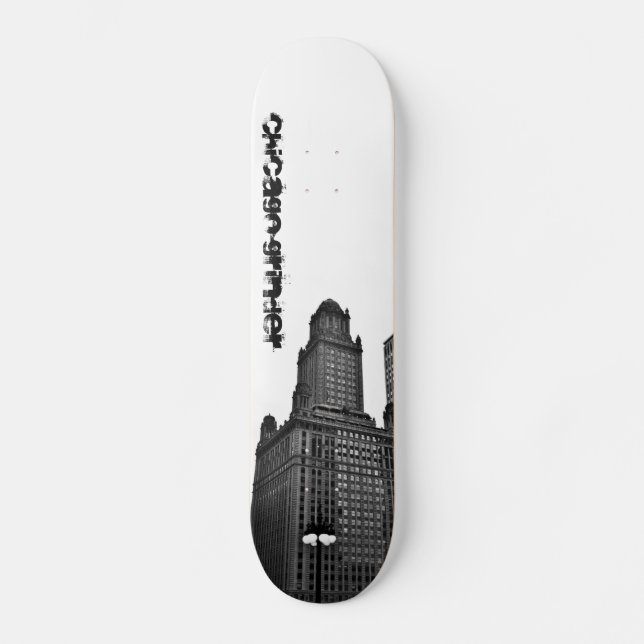 Die Chicago Grind Skateboard (Vorderseite)