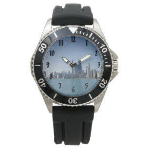 Die Chicago-Skyline Armbanduhr
