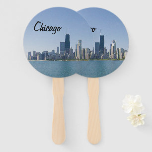 Die Chicago-Skyline Fächer