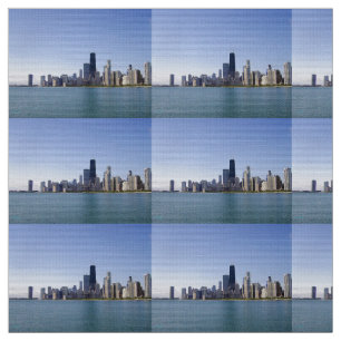 Die Chicago-Skyline Stoff