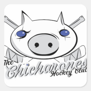 Die Chicharones Quadratischer Aufkleber