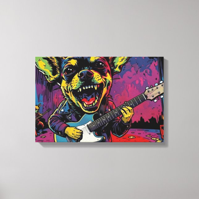 DIE CHIHUAHUAS 9 LEINWANDDRUCK (Vorderseite)