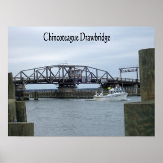 Die chinesische Drawbridge Poster