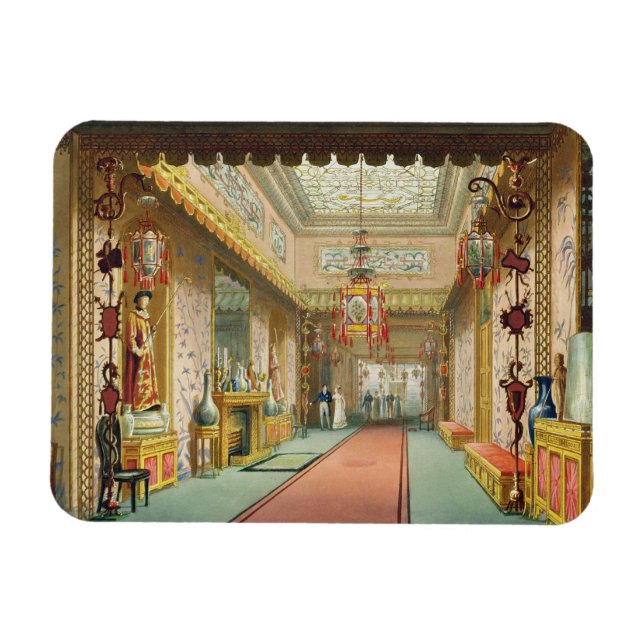 Die Chinesische Galerie, aus "Ansichten des Royal  Magnet (Horizontal)