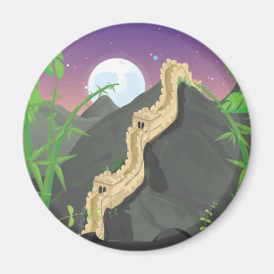 Die Chinesische Mauer Magnet