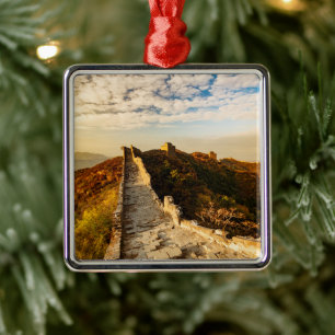 Die Chinesische Mauer Ornament Aus Metall