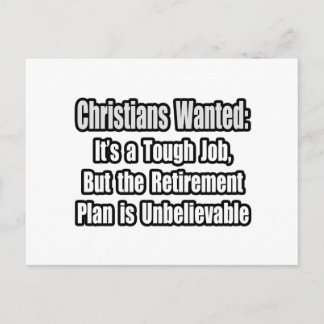 Die Christen Wollte.. Postkarte