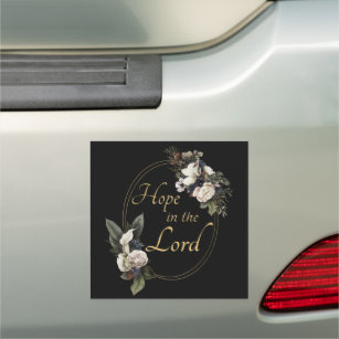 Die Christliche Hoffnung der Frauen im Lord Inspir Auto Magnet