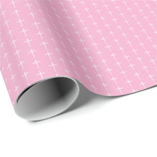 Die Christlichen drei Nägel, Rosa und Weiß Geschenkpapier