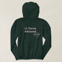 Die christlichen U-Drehungen der Hoodies-Frauen Hoodie