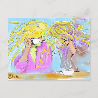 Die Chroniken einer amerikanischen Boudica Postkarte