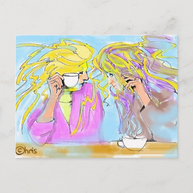 Die Chroniken einer amerikanischen Boudica Postkarte (Vorderseite)