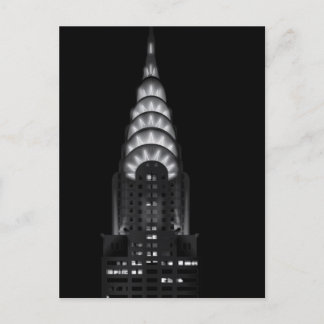 Die Chrysler-Gebäudepostkarte Postkarte