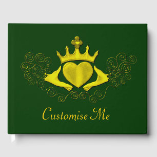 Die Claddagh (Gold) Gästebuch