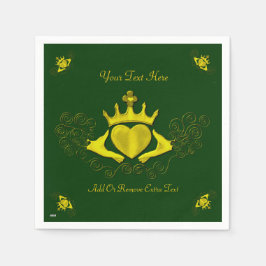 Die Claddagh (Gold) Serviette
