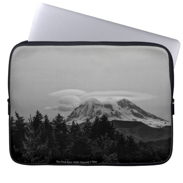 Die Cloud Spirit Electronics-Tasche Laptopschutzhülle (Vorderseite)
