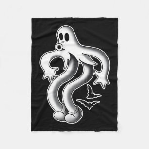 Die Clowngeister-Spooky-Fledermäuse Fleecedecke