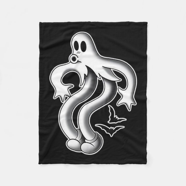 Die Clowngeister-Spooky-Fledermäuse Fleecedecke (Vorderseite)