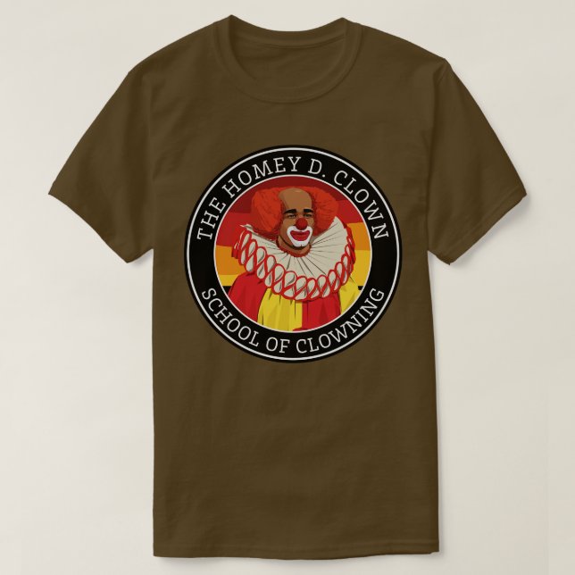 Die Clownschule zu Hause T-Shirt (Design vorne)