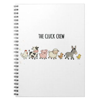 "Die Cluck-Crew" Notizblock