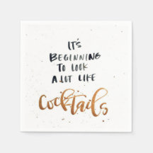 Die Cocktailserviette