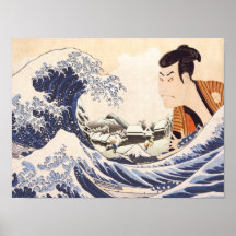 Die Collages der Great Wave Ukiyoe