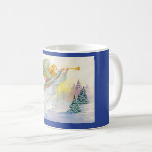 Die Combo-Tasse "Achtung für die Welt" Kaffeetasse
