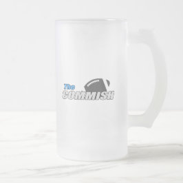 Die Commish 16 oz Mattierte Tasse Fantasy Football