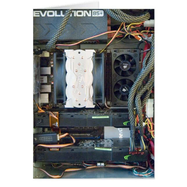 Die Computerausrüstung (Vorne)