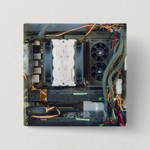 Die Computerausrüstung Button