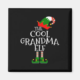 Die Coole Oma Elf-Geschenkgruppe Ch Magnet