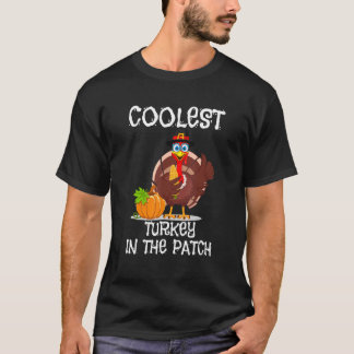 Die coole Türkei in der Pflaster Niedliche Türkei T-Shirt