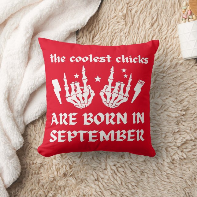 DIE COOLEN CHICKS SIND IM SEPTEMBER GEBOREN KISSEN (Decke)
