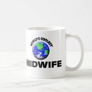 Die coolste Hebamme der Welt Kaffeetasse