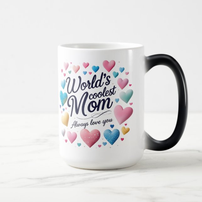 Die Coolste Mama der Welt - Tasse der farbenfrohen (Rechts)